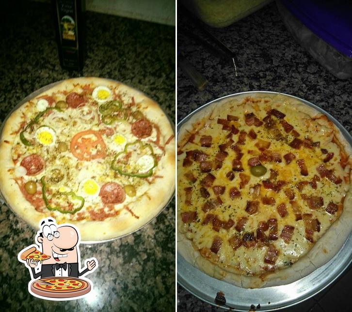 Consiga diversos variedades de pizza