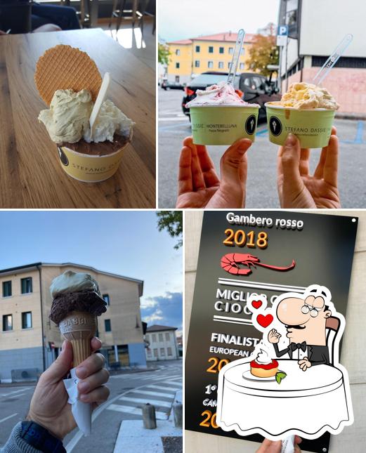 Dassie Gelato - Montebelluna serve un'ampia selezione di dessert