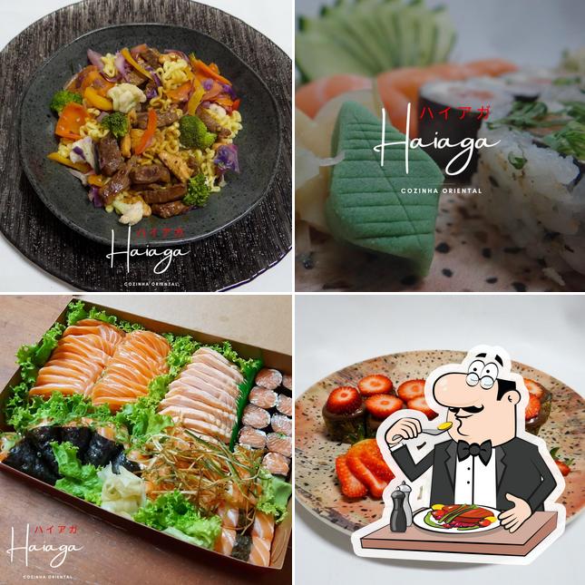 Platos en Haiaga Sushi Delivery