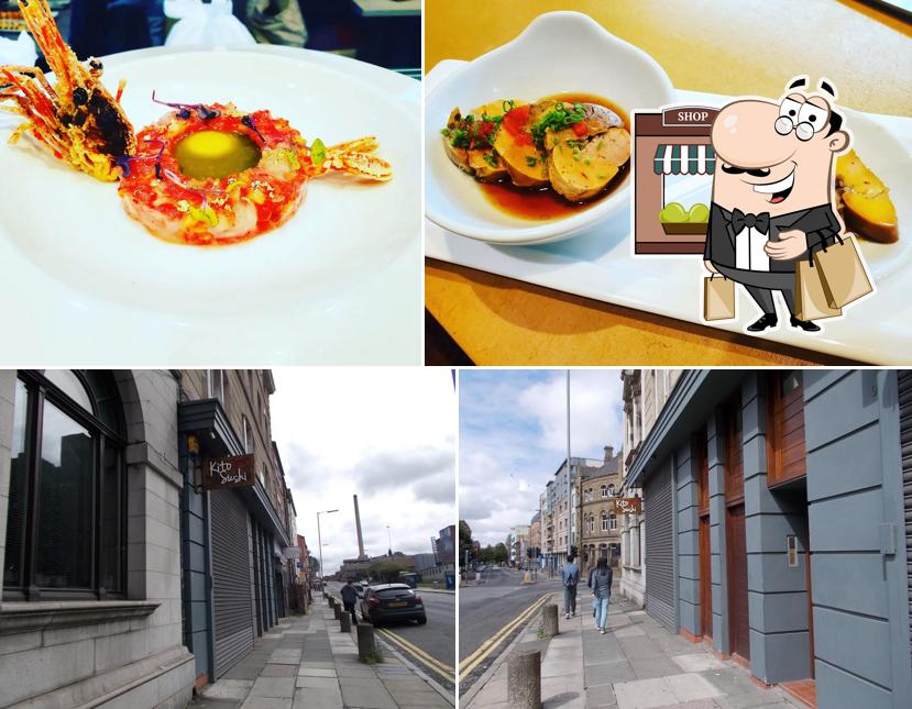 The image of Chef Tse's (Kito Sushi)’s exterior and food