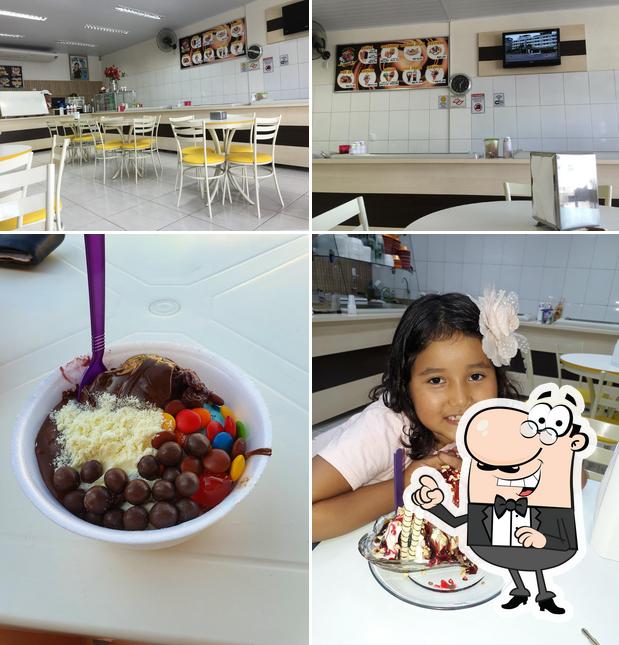 Entre diversos coisas, interior e comida podem ser encontrados no SKIMELL SORVETERIA