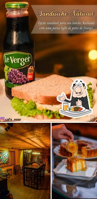 Comida em Café Noar, Cafeteria e Adega
