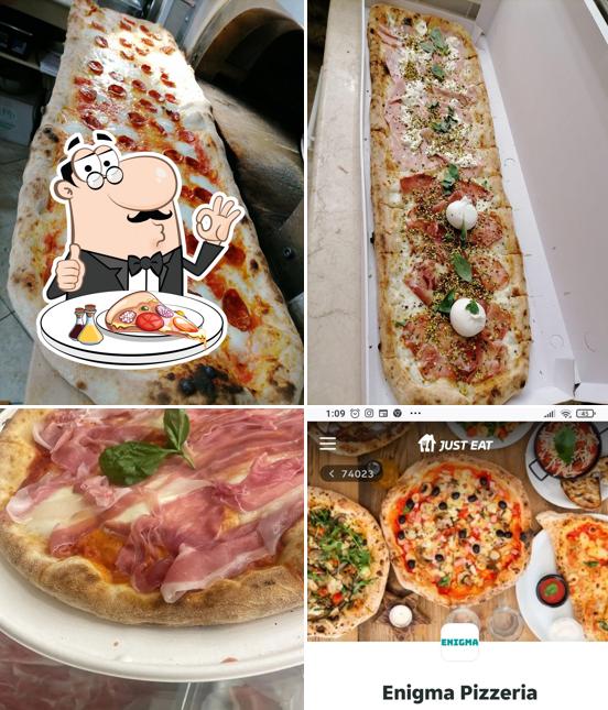 Scegli tra le svariate varianti di pizza