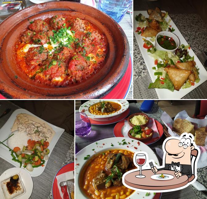 Food at Restaurant Kui-Zin Marrakech Gueliz