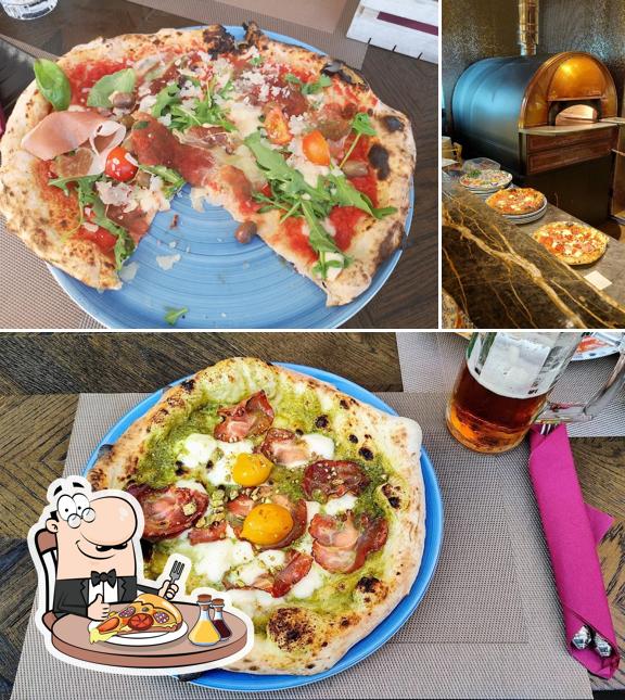 Prenez des pizzas à Basta gourmet bar Makarska