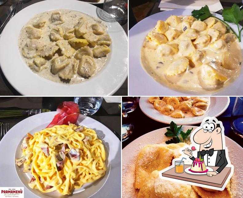 Parma Menù - Hostaria delle Terre Verdiane serve un'ampia gamma di dessert