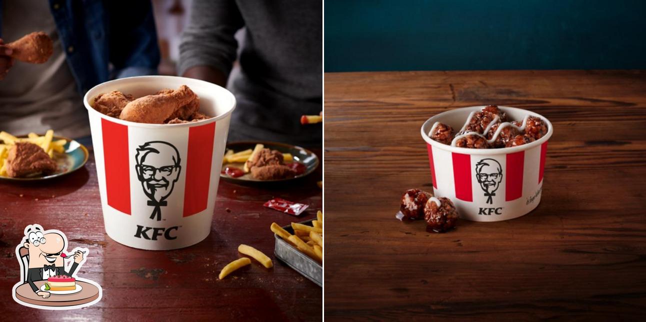 KFC Edenglen offre un nombre de plats sucrés