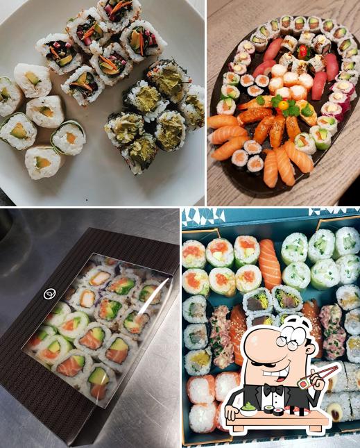 Choisissez de nombreuses options de sushi