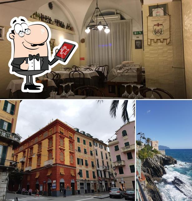 Trattoria La Ruota si caratterizza per la esterno e interni