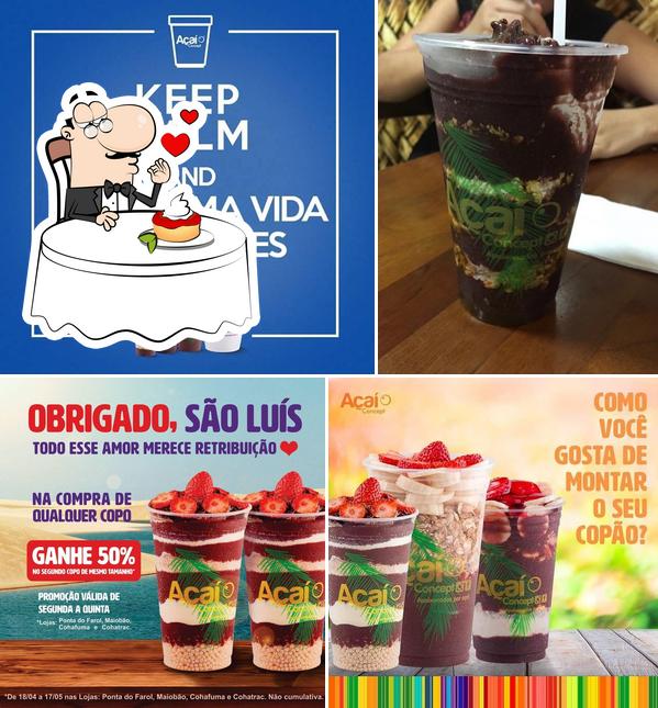 Açaí Concept oferece uma gama de sobremesas