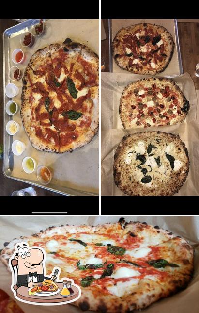 Try out pizza at Antico Pizza Battery Park