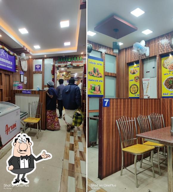 Check out how Hotel GKM Subamangala Multicuisine Restaurant looks inside