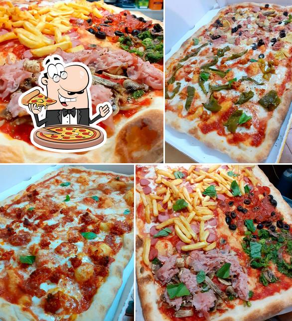 Prenditi tra le molte varianti di pizza