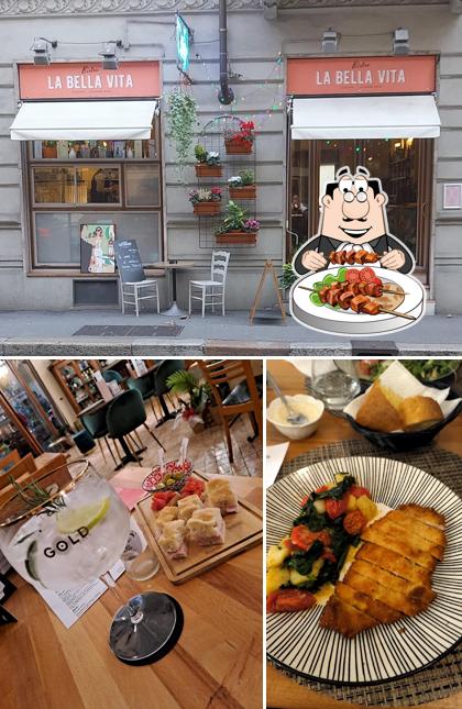 La immagine di cibo e interni da La Bella Vita
