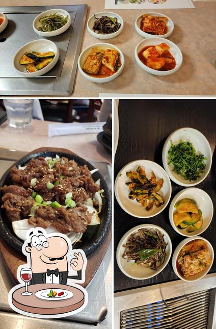 Food at Soo Ra Sang Korean BBQ