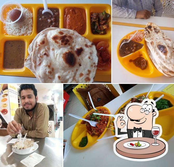 Food at Sagar Gaire, DIG Bunglow, Berasia Road