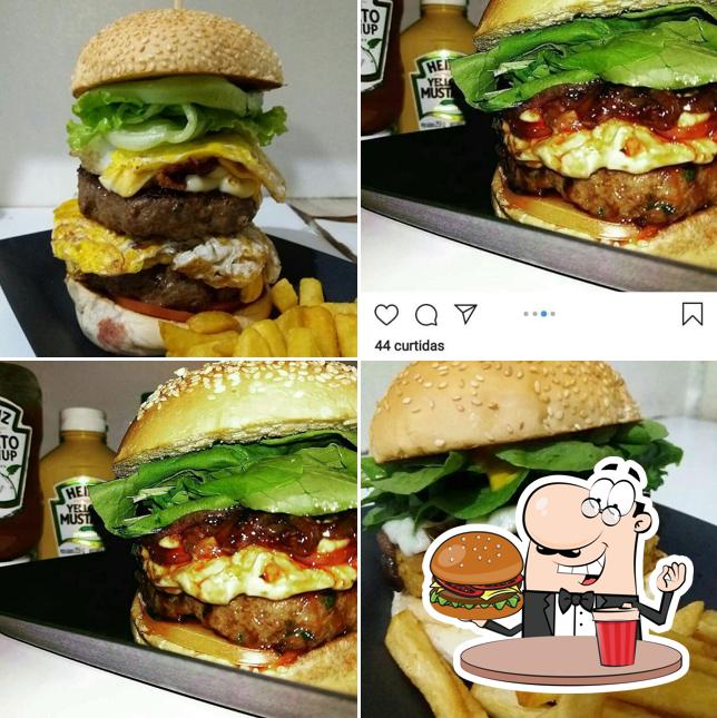 Consiga um hambúrguer no BRUNU'S BURG