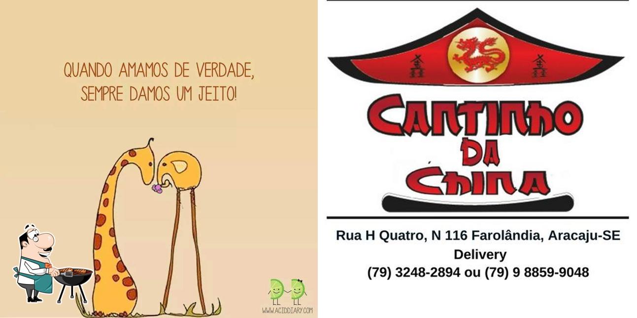 Look at the picture of Cantinho Da China