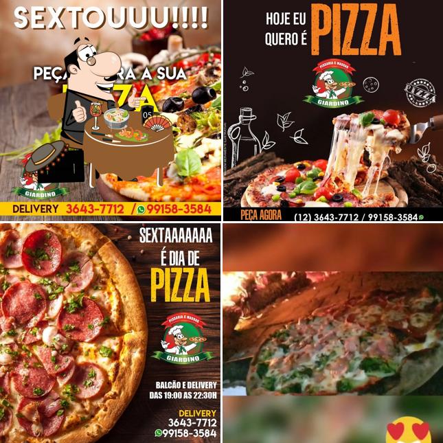 Platos en Giardino Pizzaria