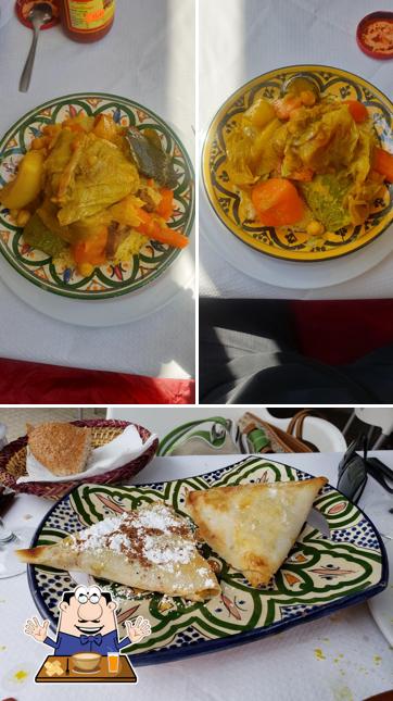 Food at Bar Marrakech