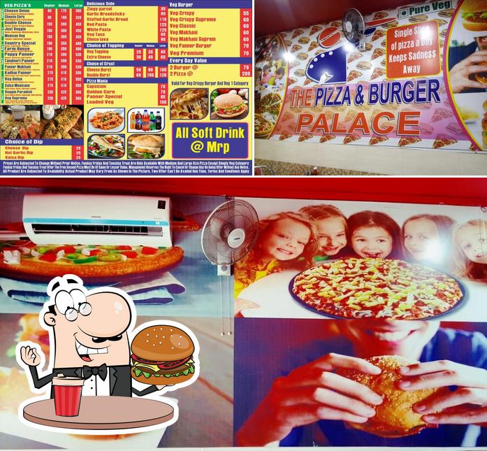 Pizza &burger palace
