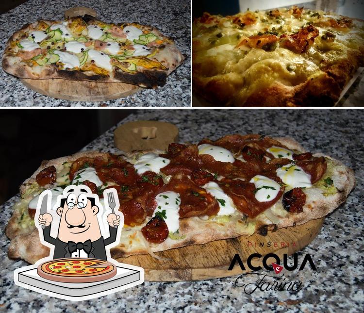 Pick pizza at Acqua e Farina