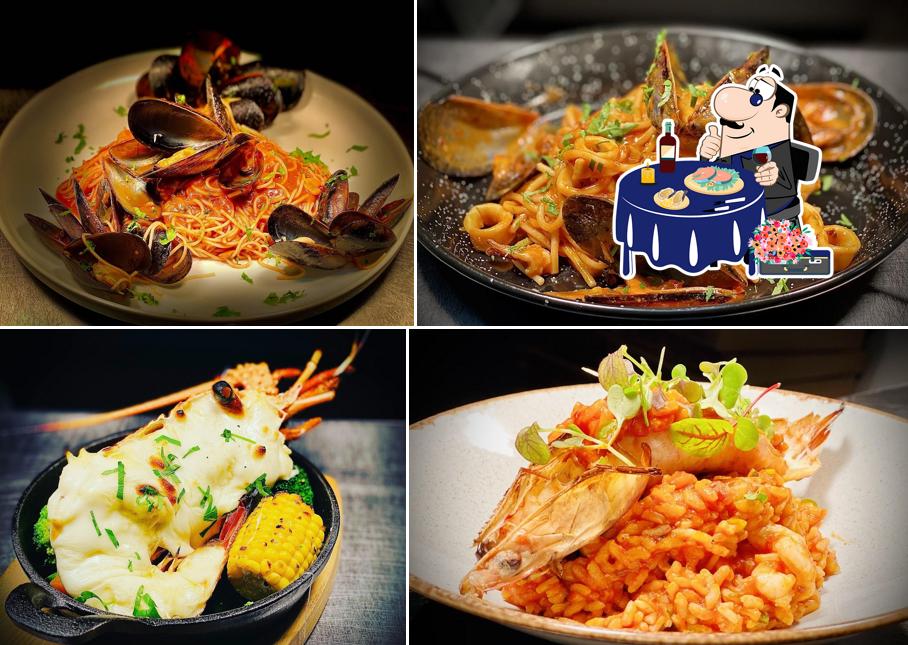 Get various seafood dishes available at Margherita Authentic Italian & seafood Restaurant