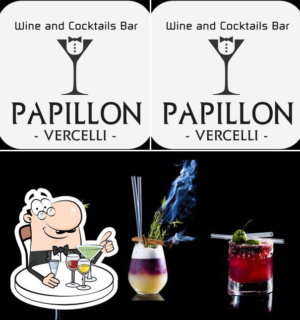 Papillon wine and cocktails bar serve alcolici