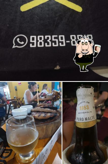 Desfrute de um drinque no Churrascaria do Titino