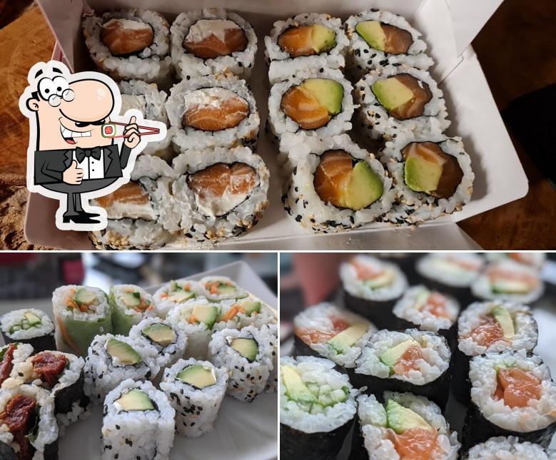 Essayez de nombreuses options de sushi