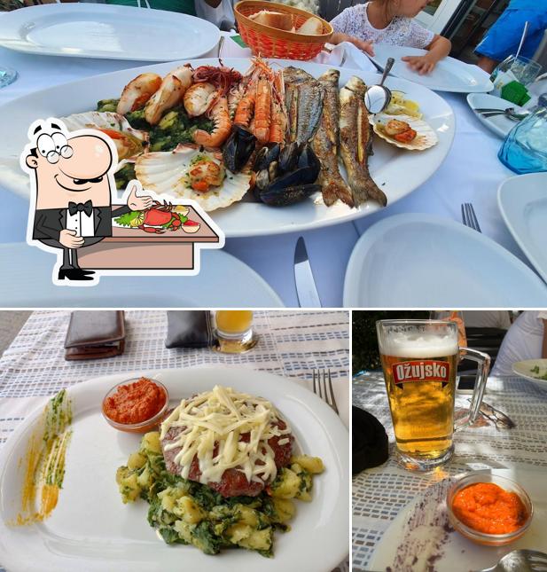 Essayez des fruits de mer à Restoran Lido Marina Umag