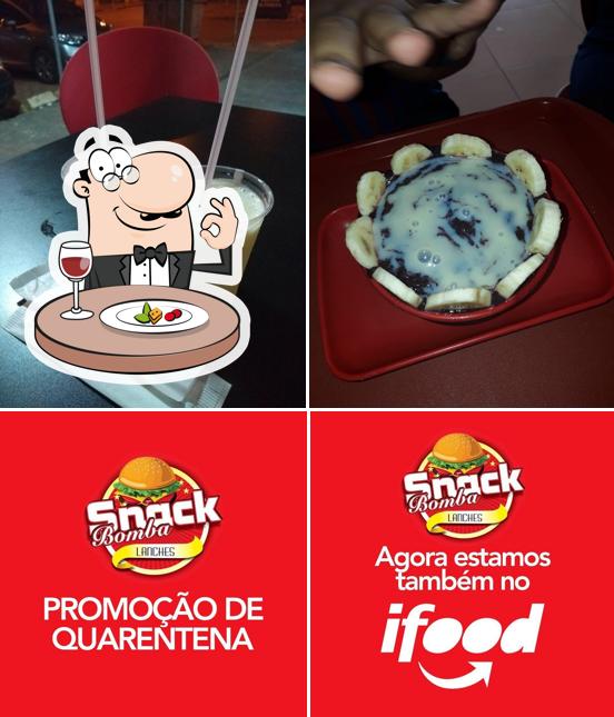 Comida em Snack Bomba Lanches