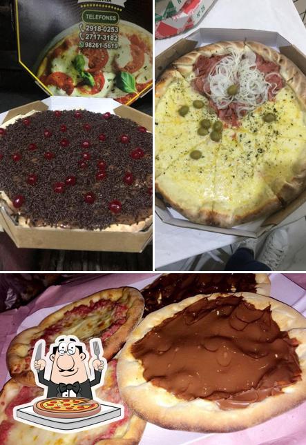 Experimente pizza no Zézão pizzaria. São Paulo SP