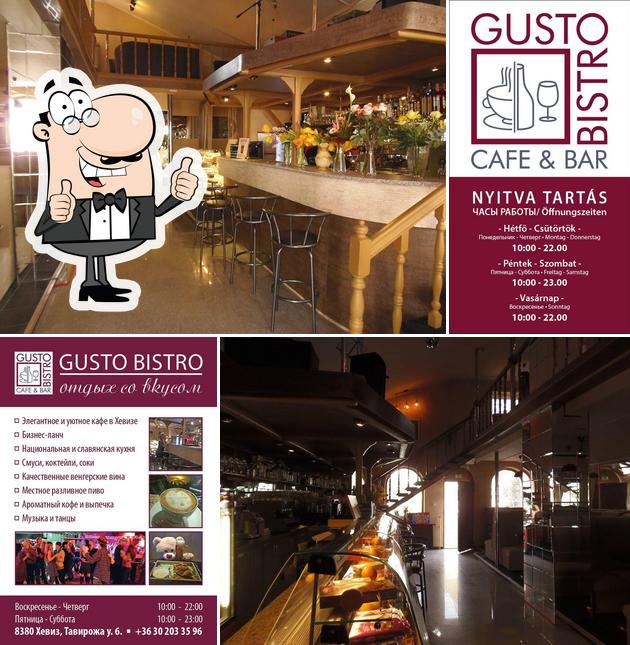Взгляните на изображение ресторана "Gusto Bistro Cafe & Bar"