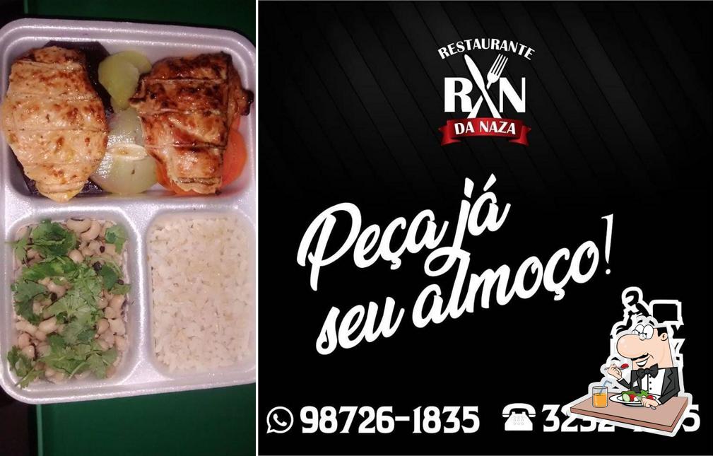 Comida em Restaurante da Naza