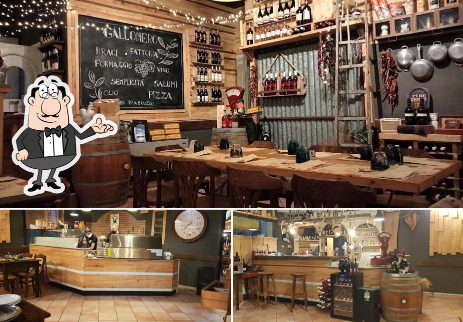 Gli interni di Ristorante Pizzeria Gallonero