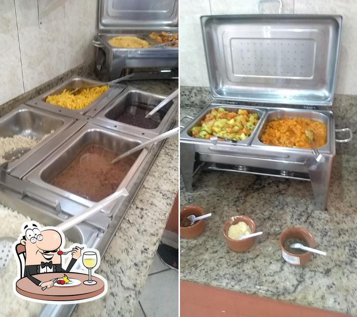 Comida em Vó Santa