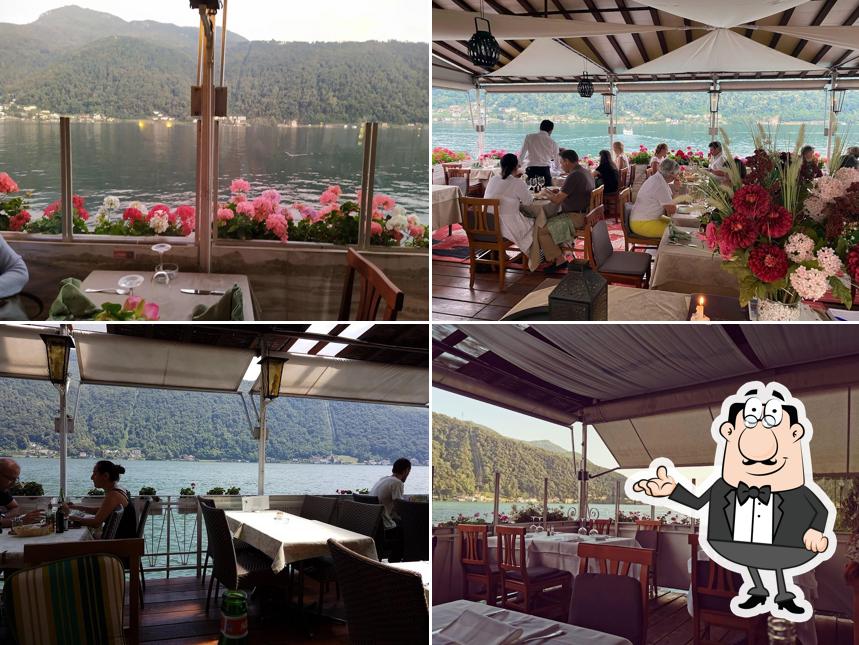 Gli interni di Ristorante Oasi Morcote da Martino