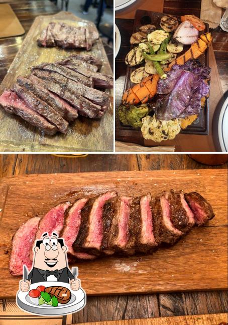 Bife em Bark & Crust
