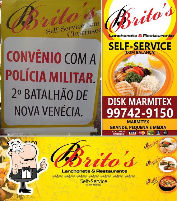 Look at this pic of Britos Restaurante & Lanchonete