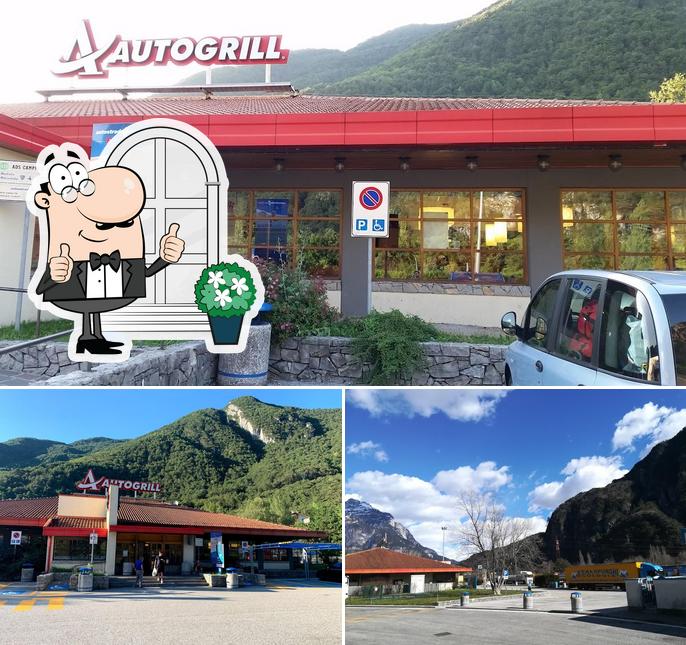 Gli esterni di Autogrill Campiolo Ovest