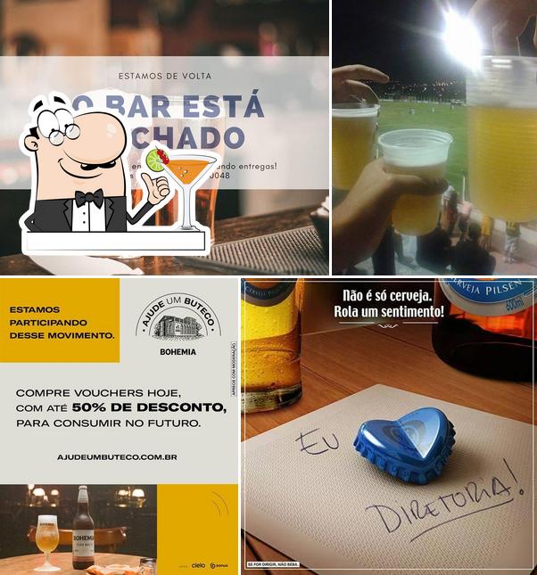 Prove uma bebida do menu