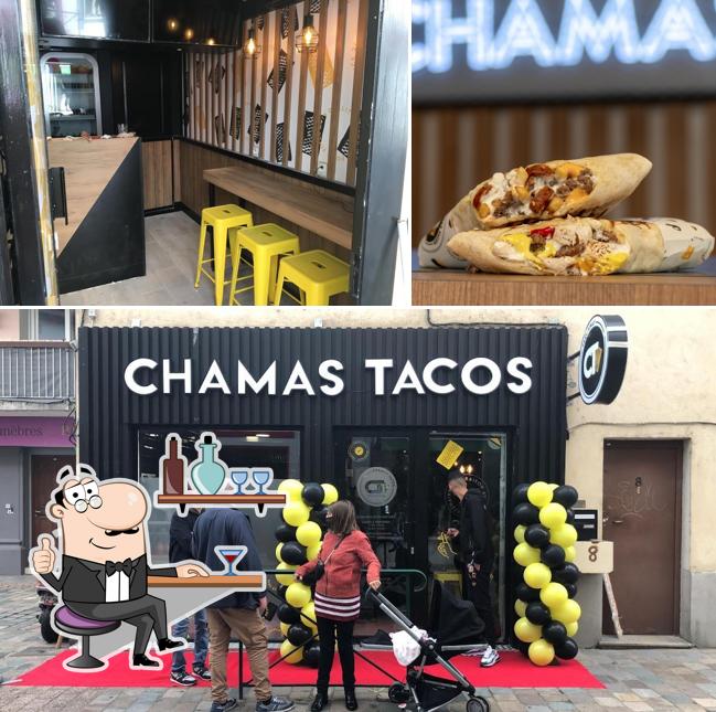 L'intérieur de Chamas Tacos - Fontaines-sur-Saône