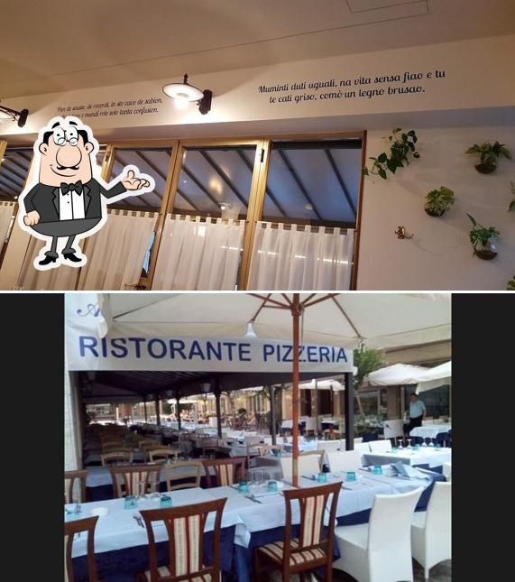 Gli interni di Al Doge Grado