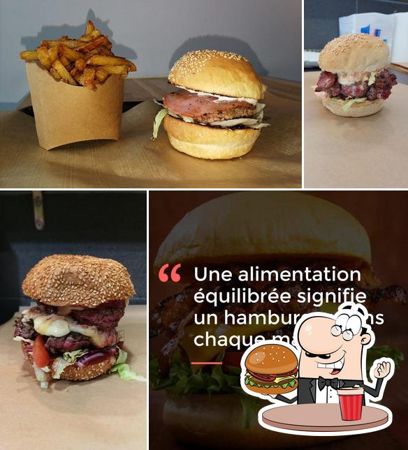 Commandez un hamburger à CHEZ ALFRED Burgers Premium