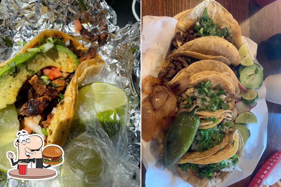 Try out a burger at Taqueria California