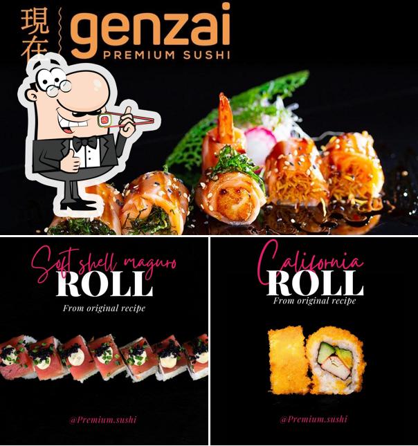 Presenteie-se com sushi no Genzai Premium Sushi
