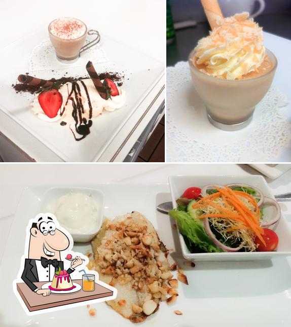 The Haven Restaurant serves a variety of desserts
