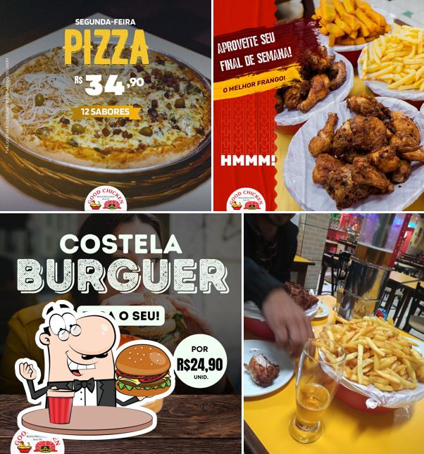 Hambúrguer em Good Chicken Cotia
