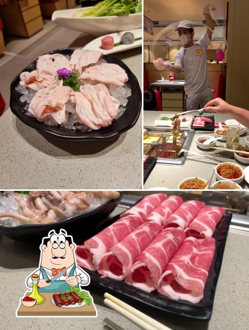 Try out meat dishes at Haidilao Hot Pot (Central Pinklao)